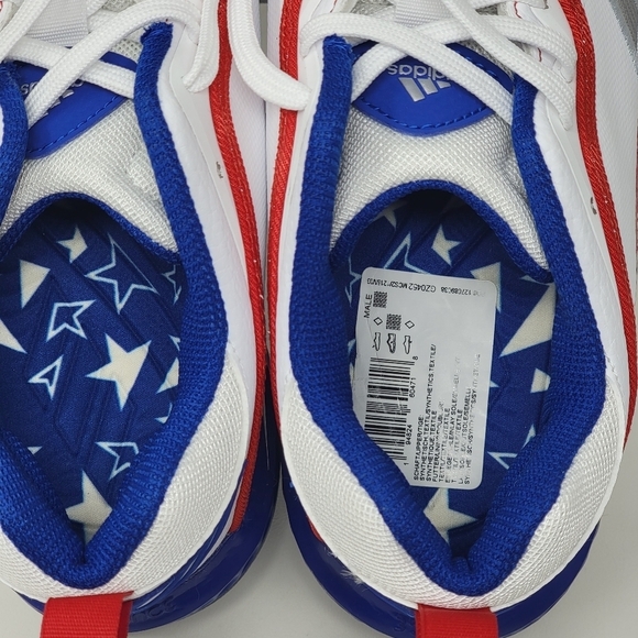 Adidas Icon 6 Bounce USA All Star Game Baseball Cleats Mens Size 9 GZ0452 New - Picture 10 of 11
